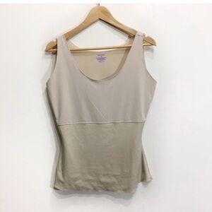 Spanx Size XL Light Compression Shapewear Tank Top Tan